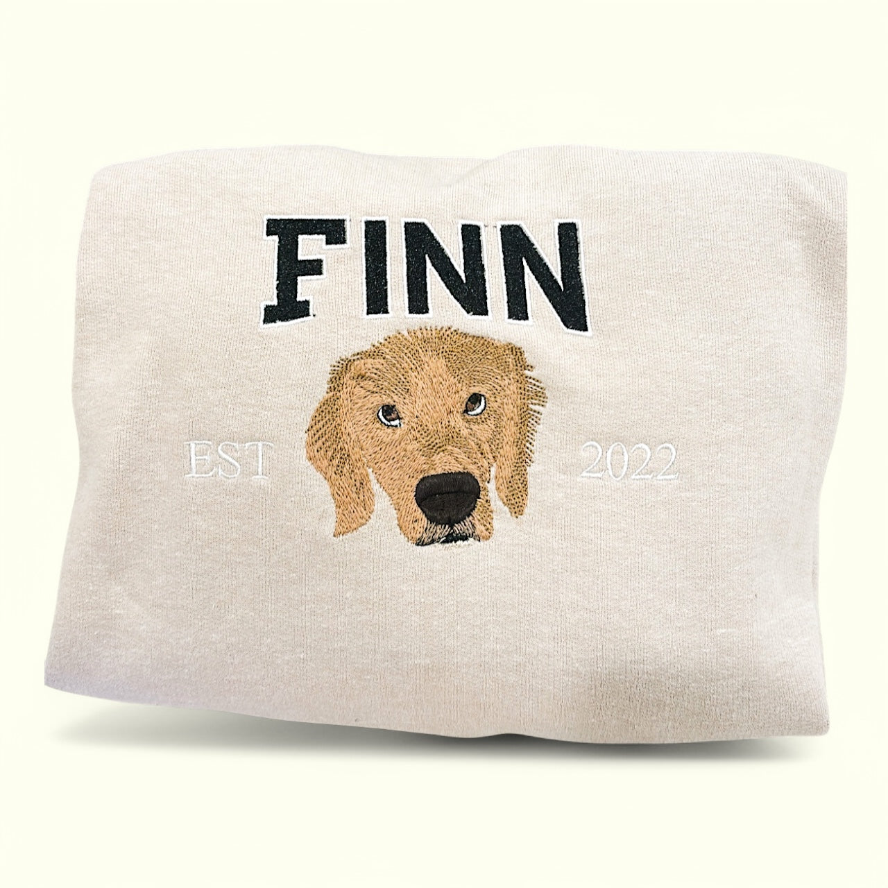 Personalized Embroidered Pet Sweatshirt - 1 Pet Only